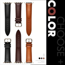 Load image into Gallery viewer, Leather Straps for Apple Watch Series