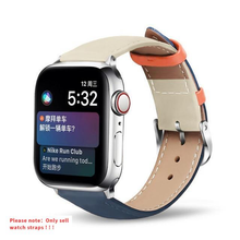 Load image into Gallery viewer, Leather Straps for Apple Watch Series