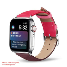 Load image into Gallery viewer, Leather Straps for Apple Watch Series