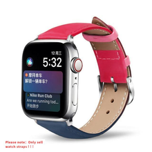 Load image into Gallery viewer, Leather Straps for Apple Watch Series