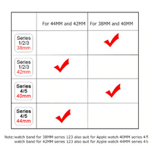 Load image into Gallery viewer, Stainless Steel Strap for Apple Watch Series