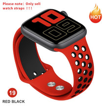 Load image into Gallery viewer, Soft Sport Band For Apple Watch Series