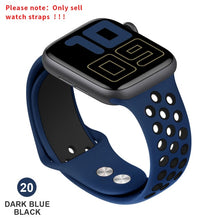 Load image into Gallery viewer, Soft Sport Band For Apple Watch Series